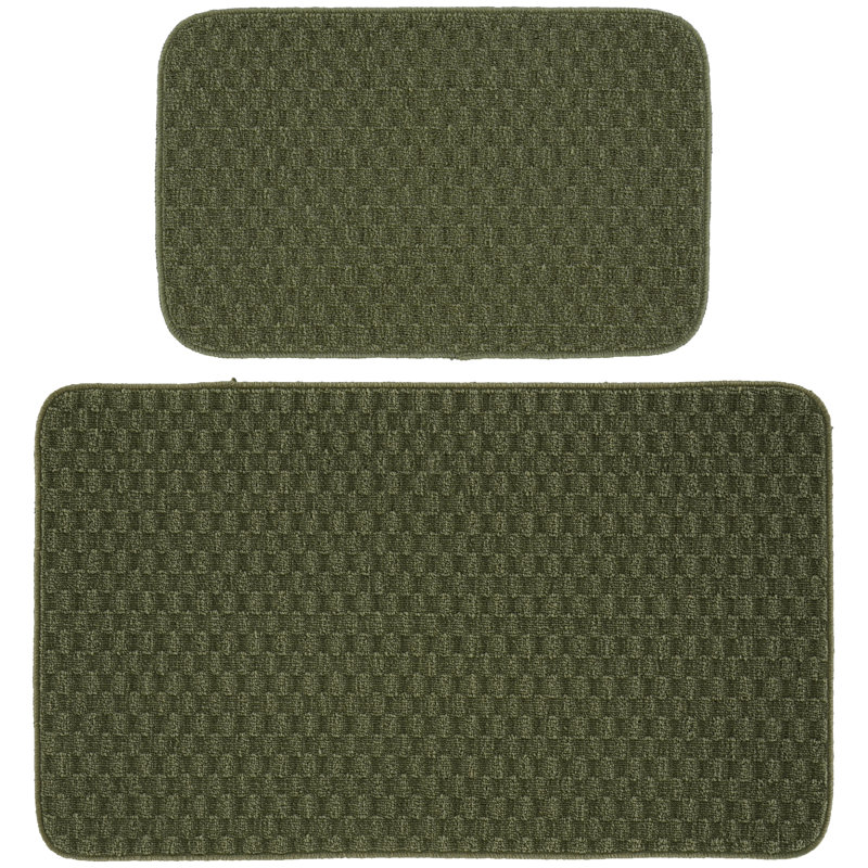 Lomax Non-Skid Kitchen Mat, Sage