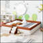 Structure de lit de jour rembourrée avec clôture et escalier, durable et élégante pour les chambres à coucher modernes, assemblage facile et conception confortable-1943671379