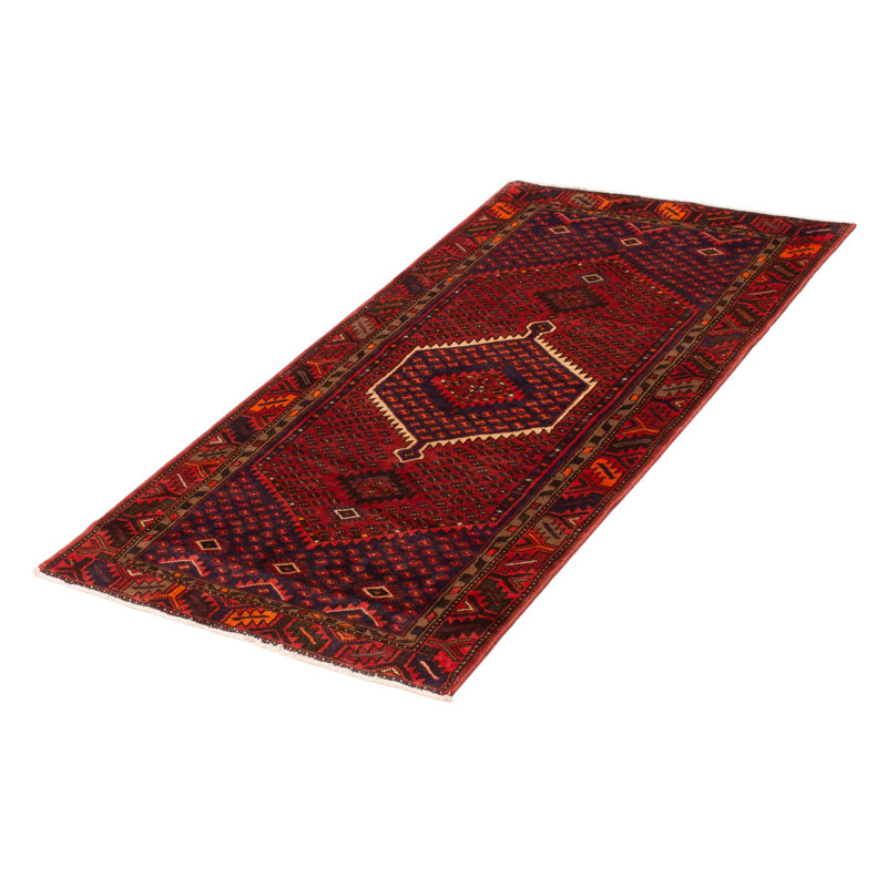 Tapis rouge Anzaldua 3 pi 6 po x 6 pi 9 po