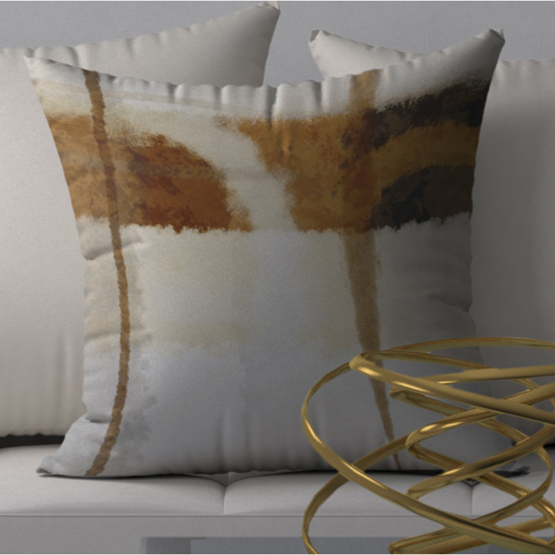 Housse de coussin carrée décorative et sûre invitant, 20 po X 20 po