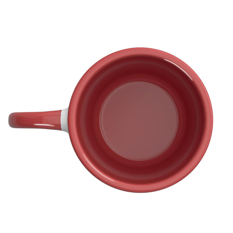 Ceramic Coffee Mug, Red