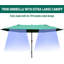 Cristina 460cm Market Parasol-1759129928