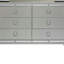 Commode argent CHLOE GEMSTONE (commode)