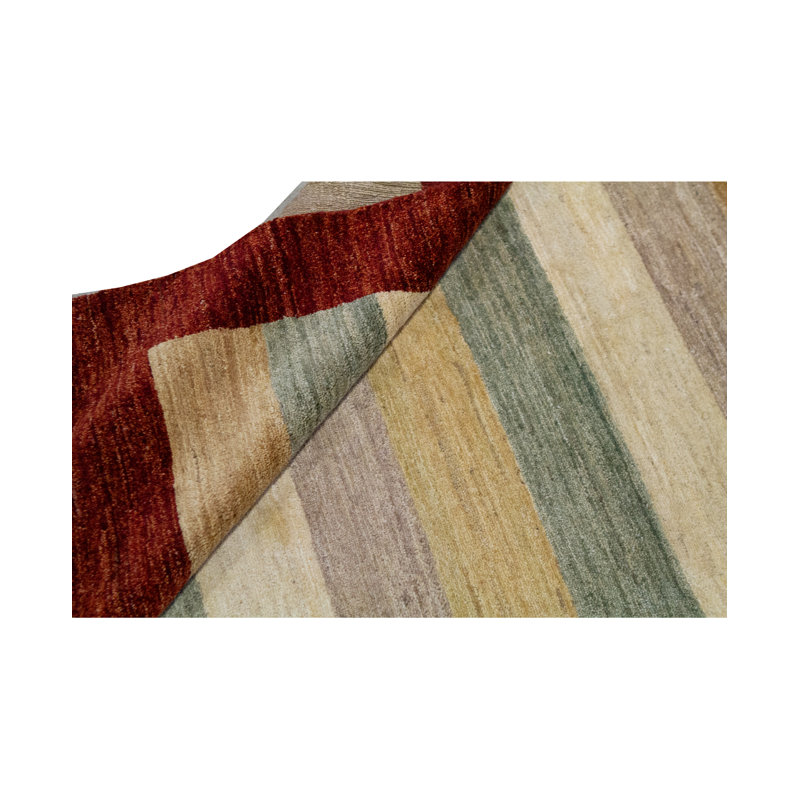 Hand-Knotted High-Quality Red Area Rug