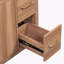 Meuble-lavabo de rangement avec lavabo en céramique