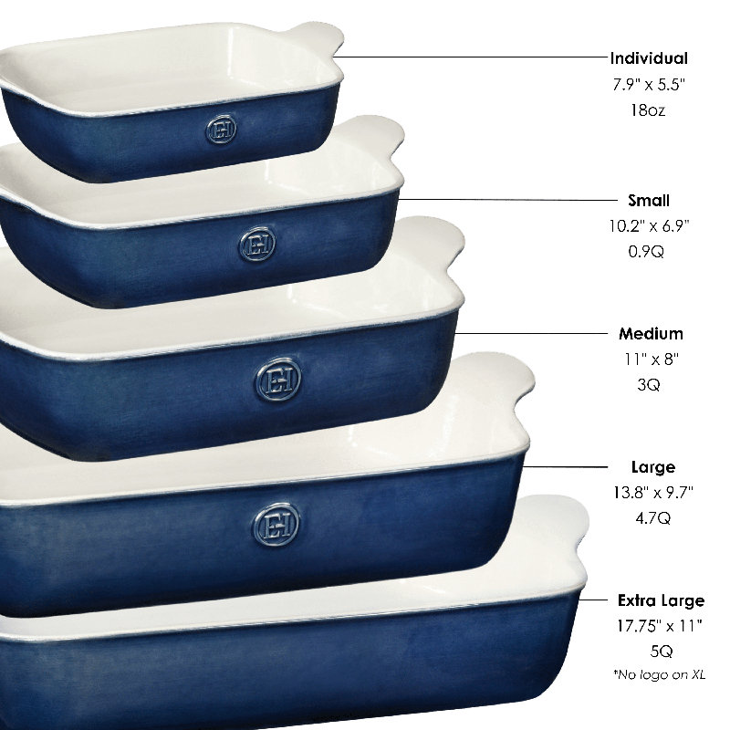 Modern Classics Baker Bakeware, 13.8" x 9.7", Twilight