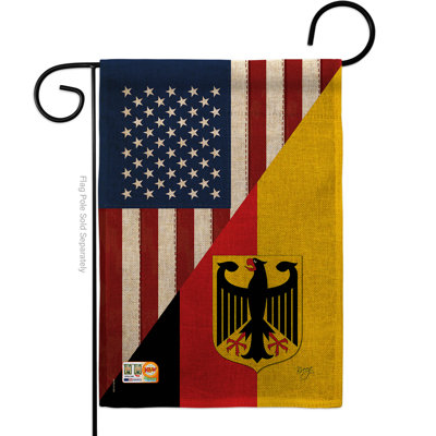 Double Sided 18.5 in. H x 13 in. W Polyester Garden flag