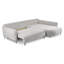 Bairo 3 Seater Fabric Reclining Sofa & Chaise-502604966-502604891