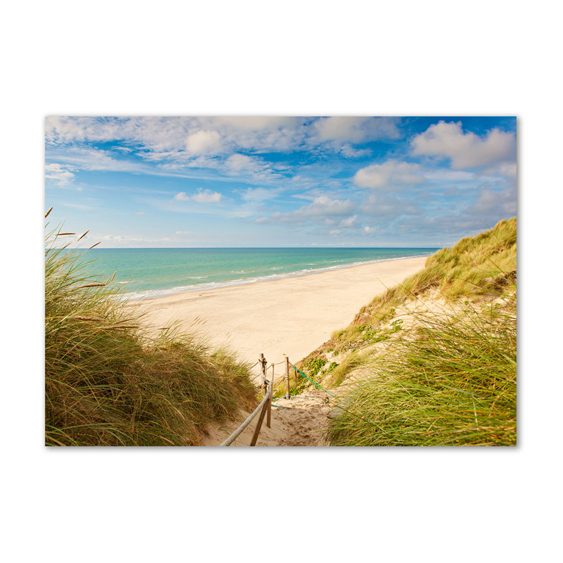 Coastal Dunes - Wrapped Canvas Print