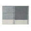 Pink Nose Sheep Wool Area Rug in Smoky Blue/Silver Gray/Sheep White