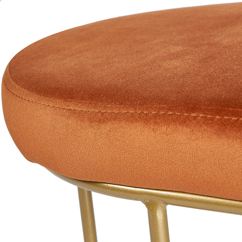 Krieg Iron Bench, Orange