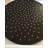 Juno 20 Oil Rubbed Bronze Round Color Changing LED Rain Shower Head, Ceiling Mount, Stainless Steel, Temperature Controlled