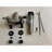 2-handle Bathroom Faucet with Drain Assembly