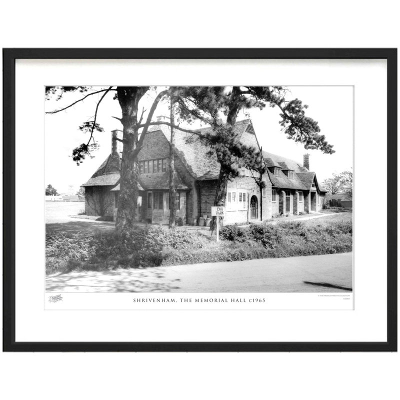 Shrivenham, The Memorial Hall C1965 by Francis Frith - Single Picture Frame Print, 60cm H x 80cm W x 2.3cm D
