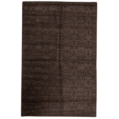 Hand Woven Wool Floral Area Rug