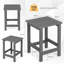 Lanet Square Outdoor Side Table , 36cm cm W 36cm cm D-764292018
