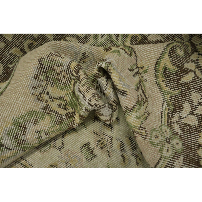Tapis élégant d'inspiration rétro 6 x 9