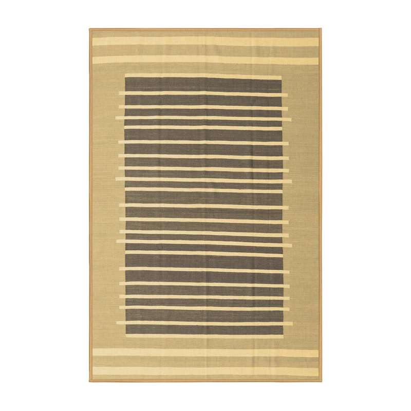 Washable Striped Indoor Rug, Rectangle 8' x 12'