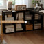 Bureau rectangulaire en bois massif noir-352226946-352226951