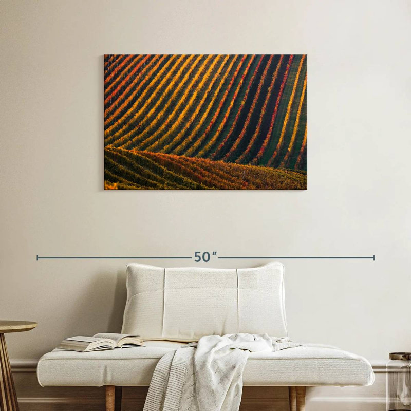 Alvord Vineyard Hill, 24" H x 36" W