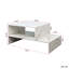 Table basse à forme architecturale unique-349501561