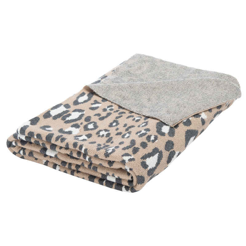 Plain Weave / Muslin Throw Blanket, Beige
