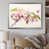 Impression argent sur toile encadrée