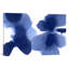 Dynamic Indigo by Hannah Carlson - Print on Canvas-42160573-101339388