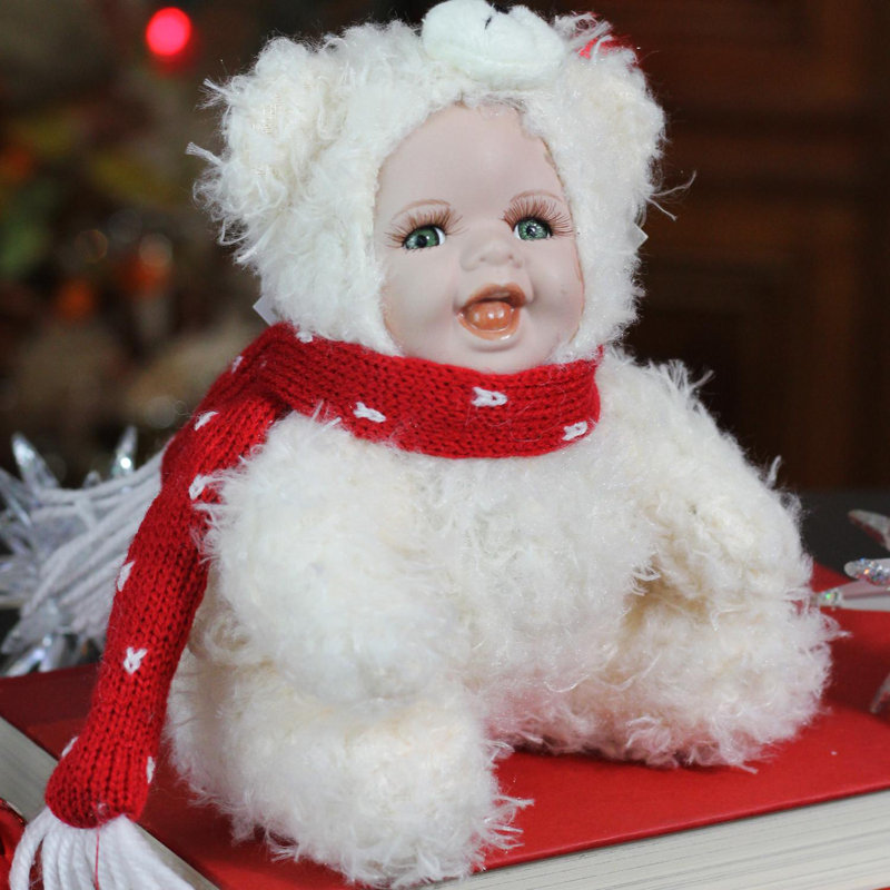 Poupée de Noël 6,5 po