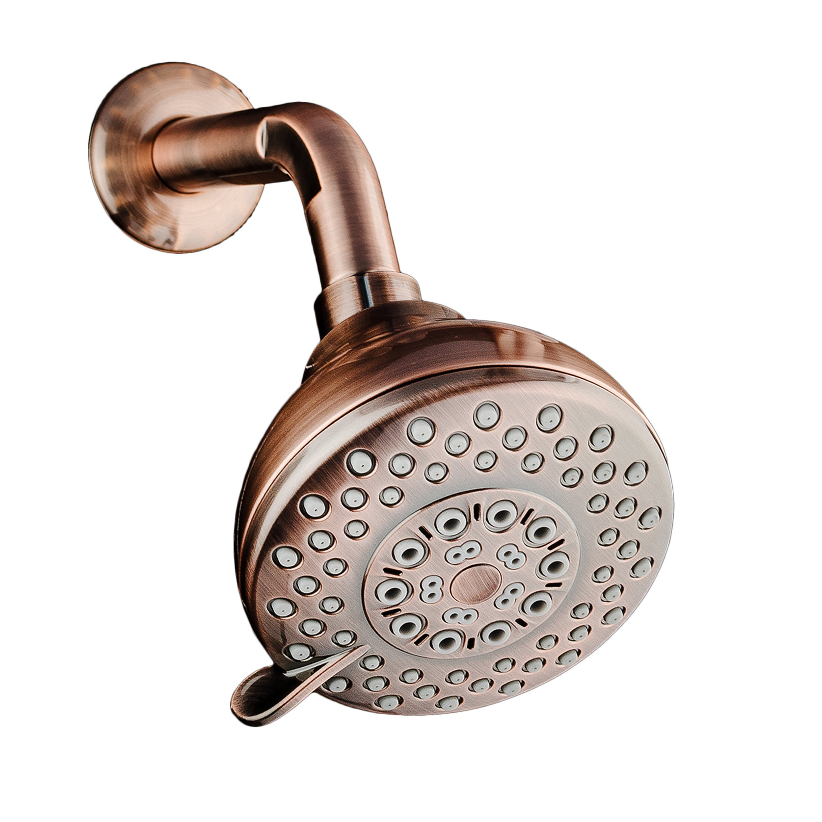 AKDY Round 3 Settings Rain/Jet Adjustable Shower Head Wayfair Canada