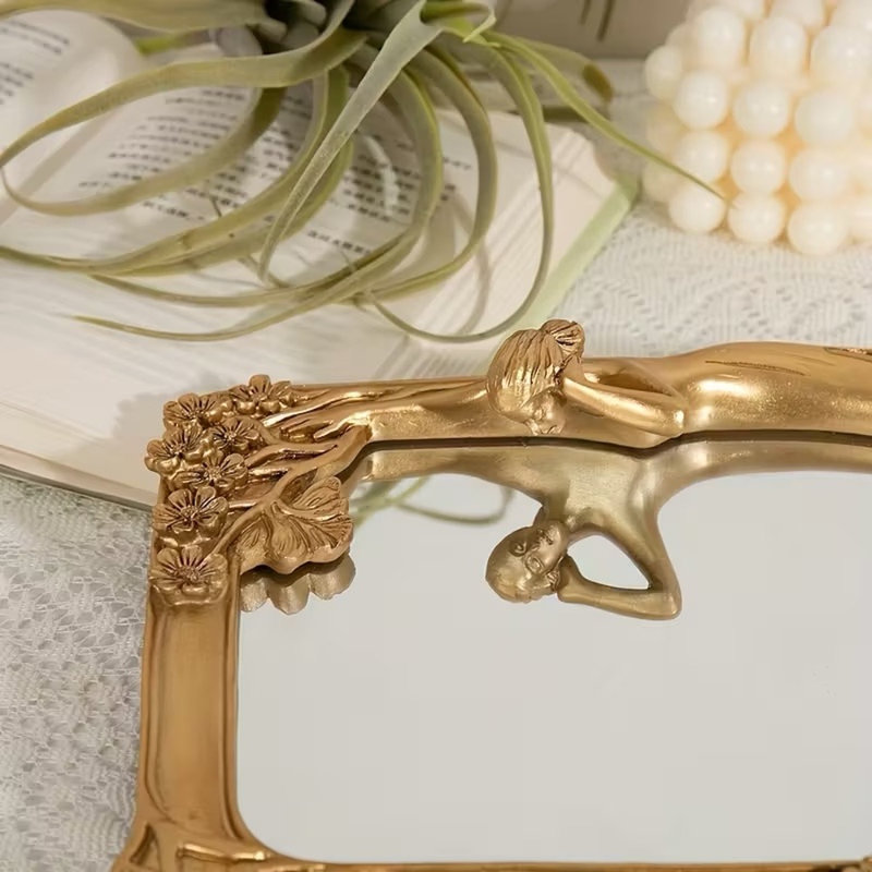 Miroir de coiffeuse Art Nouveau