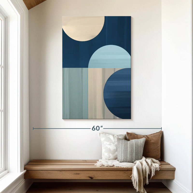 Avery Blue II, 48" H x 32" W