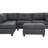 3-PC SECTIONAL Polyfiber Sectional Sofa-1320235171