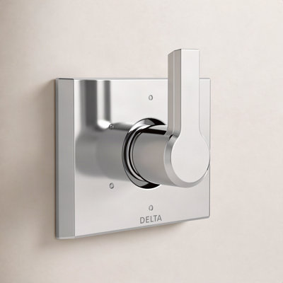 Pivotal 6-Setting 3-Port Diverter Trim