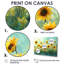 «Country Side Sunflowers Field Sky Horizon II» - Art mural tournesols-1613733198-1613733205-1613733194