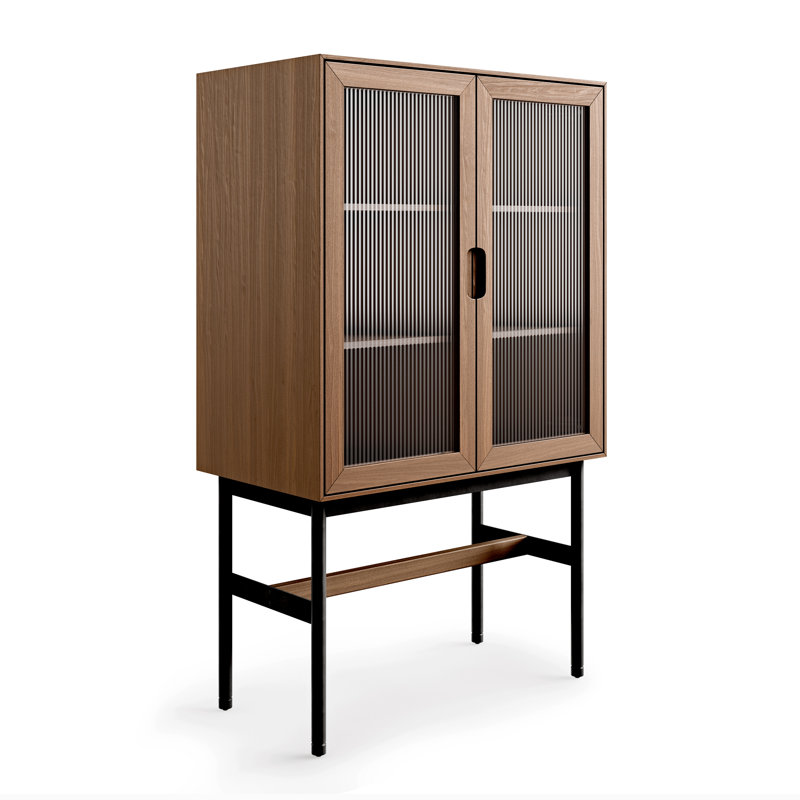 Munro Vitrine, Walnut