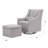 Owen Swivel Glider with Ottoman-24298833