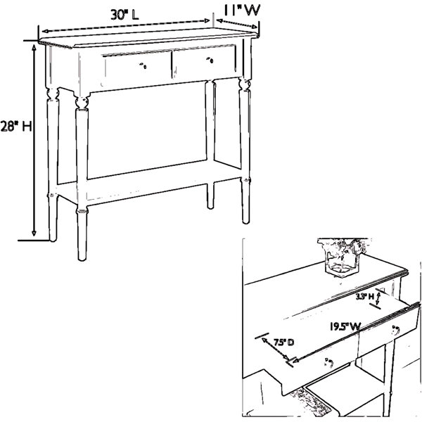 Dimensions du produit
