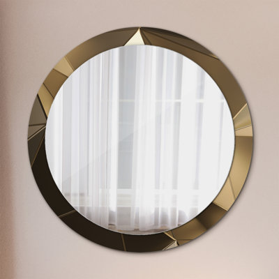 Huldar Glass Flat Wall Mirror