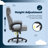 Serta Comfort Executive Big & Tall Office Chair, Ergonomic High-Back, Semi Plush Seat, Padded Arms-98967766