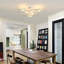 Winon Acrylic LED Semi Flush Mount