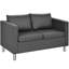 Gavalas 2 Seater Cotton Blend Loveseat