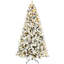 Arbre de Noël floqué 7,5 pi-612671894-612671890-612671885