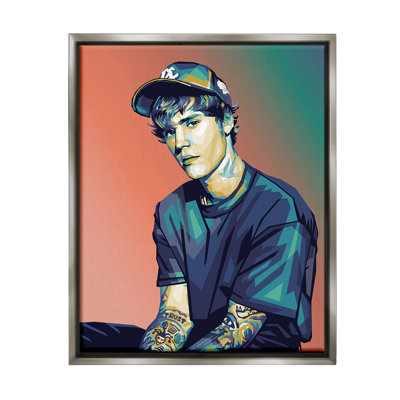 " Justin Portrait With Hat "