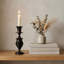 Ebony Wood Collection Candlestick