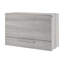 Lit double escamotable 57W avec tiroir coulissant et matelas-838782382-806342064