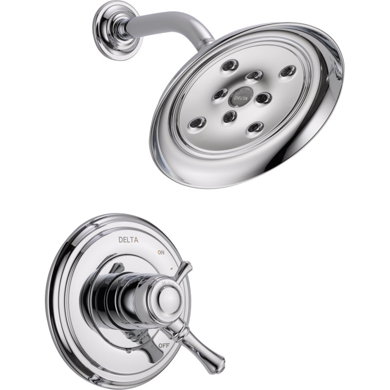 Robinet de douche Cassidy avec technologie H2okinetic, Chrome chrome