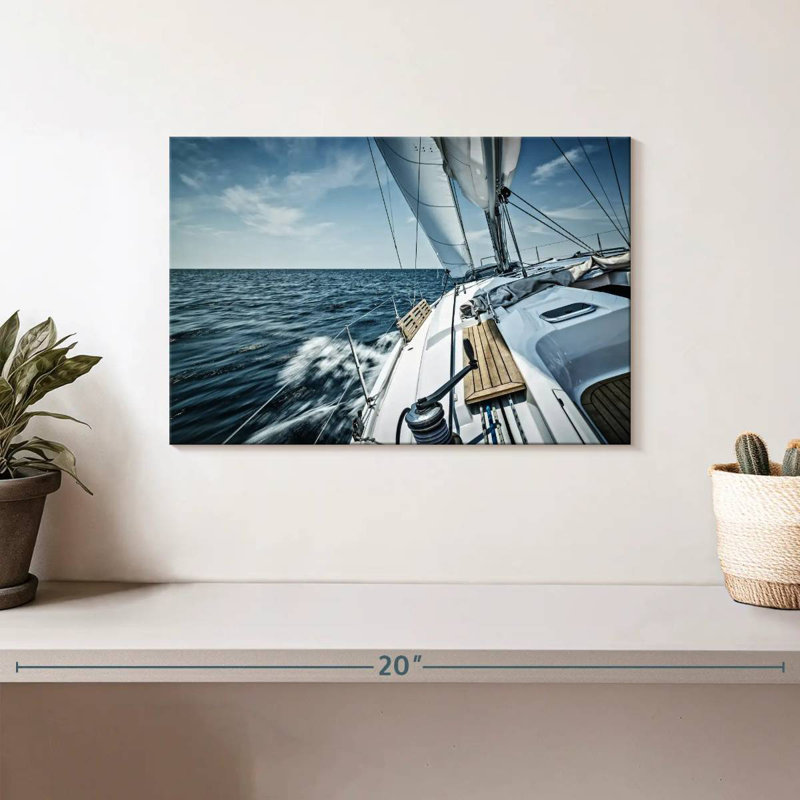 Mehar Sailboat Adventure, 8" H x 12" W