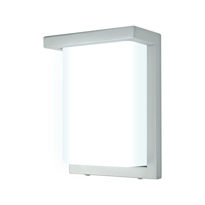 Applique murale moderne 8 po à DEL, luminaire extérieur 800 lumens, 10 W, 4 000 lumières DEL à l'extérieur, homologué ETL pour environnement humide
