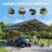 Metal Carport 15 x 10 FT with Reinforced Frame, Windproof Ground Anchors-123403132